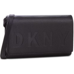 Torebka DKNY - Commuter Wallet On A String R835A670 Black/Silver BSV. Listonoszki damskie marki DKNY. W wyprzedaży za 349.00 zł.