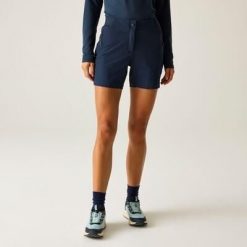 Damskie spodenki Torrek Lite. Niebieskie szorty sportowe damskie Dare 2b, bez wzorów, z elastanu, sportowe, trekkingowe. Za 329.99 zł.