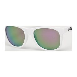 Vans - Okulary. Białe okulary przeciwsłoneczne męskie marki Vans, z materiału. Za 59.90 zł.