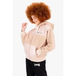 Bluza sportowa damska Champion Hooded Full Zip Sweat. Brązowe bluzy sportowe damskie Champion, bez wzorów, z kapturem. Za 268.00 zł.