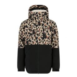 Dziewczęca kurtka narciarska Protest Leopart. Brązowe kurtki i płaszcze dla dziewczynek Protest, bez wzorów, z materiału, bez kaptura. Za 488.00 zł.
