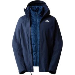 Kurtka turystyczna damska The North Face Inlux Triclimate 3w1. Niebieskie kurtki damskie The North Face, m, bez wzorów, z poliesteru, bez kaptura. Za 879.00 zł.