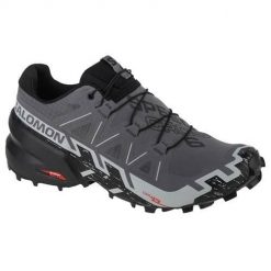 Buty do biegania męskie Salomon Speedcross 6. Szare buty sportowe męskie Salomon, z materiału, bez zapięcia, do biegania, salomon speedcross. Za 627.00 zł.