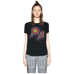 Desigual Koszulka Damska Blus More Fantasy 18Swbw58 2000 (Rozmiar M). Bluzki damskie marki Desigual. W wyprzedaży za 156.00 zł.