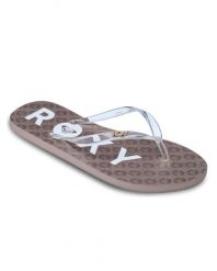 Klapki japonki damskie VIVA JELLY. Czerwone klapki damskie Roxy, bez wzorów, z gumy, bez obcasa. Za 94.99 zł.
