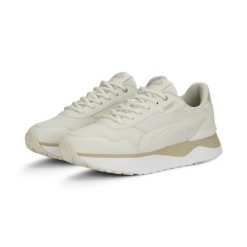 Buty do chodzenia damskie Puma R78 Voyage. Białe obuwie sportowe damskie Puma, bez wzorów, z gumy, do biegania. Za 164.32 zł.