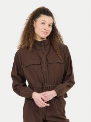 Athlecia Wiatrówka Hero V2 W EA243348 Brązowy Regular Fit. Brązowe kurtki damskie Athlecia, bez wzorów, z syntetyku, bez kaptura, do biegania. Za 209.99 zł.
