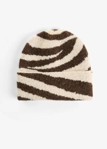 Czapka. Brązowe czapki i kapelusze damskie bonprix, bez wzorów. Za 52.99 zł.