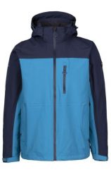 Trespass Curbridge - Męska kurtka przeciwdeszczowa Bondi Blue. Niebieskie kurtki męskie 2117 OF SWEDEN, m, bez wzorów, bez kaptura. Za 219.15 zł.
