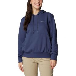 Bluza damska Columbia Marble Canyon French Terry Hoodie. Niebieskie bluzy damskie Columbia, xs, bez wzorów, z bawełny, bez kaptura, narciarskie. W wyprzedaży za 358.00 zł.