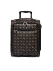 Guess Walizka kabinowa TWGP98 90972 Brązowy. Brązowe torebki do ręki damskie Guess, z aplikacjami, ze skóry, bez dodatków. Za 659.99 zł.