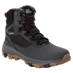 Buty trekkingowe męskie Jack Wolfskin 40536216364. Szare trekkingi męskie Jack Wolfskin, na zimę, za kostkę, trekkingowe. Za 732.00 zł.