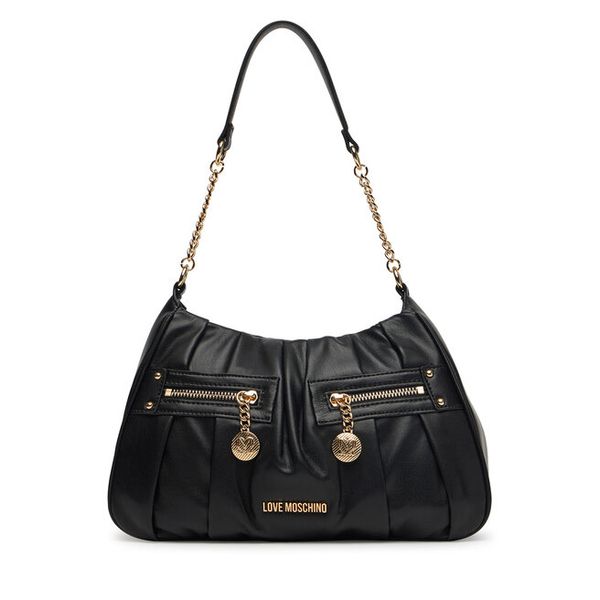 Torebka LOVE MOSCHINO. Czarne torebki do ręki damskie Love Moschino, bez wzorów, klasyczne, bez dodatków. Za 599.99 zł.