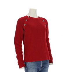 Second life - Lauren Ralph Lauren sweter damski - Jak nowy. Czerwone swetry damskie Ralph Lauren, l, bez wzorów, z dresówki, sportowe, bez kołnierzyka, bez ramiączek, bez kaptura. Za 127.76 zł.