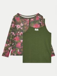 Coccodrillo Bluzka ZC4143101MGJ Kolorowy Regular Fit. Bluzki dla dziewczynek COCCODRILLO, bez wzorów, z syntetyku, bez kołnierzyka, bez ramiączek. Za 49.90 zł.