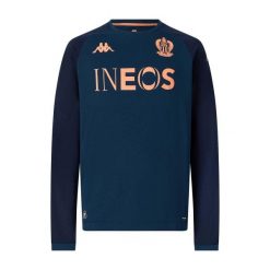 Maillot Extérieur Rękawów Języków OGC Nice Pro 2025/26. Niebieskie bluzy męskie Kappa, bez wzorów, bez kaptura. Za 370.00 zł.