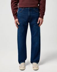 MESKIE SPODNIE WRANGLER FRONTIER POLAR STEEL 112373195. Spodnie materiałowe męskie Wrangler, l, bez wzorów, z jeansu. Za 219.99 zł.