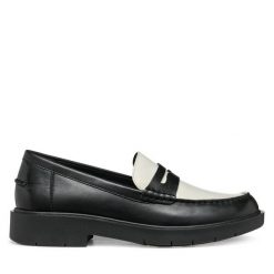 Mokasyny Geox. Czarne mokasyny damskie Geox. Za 369.99 zł.