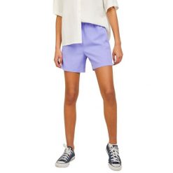 Szorty damskie JJXX Jxpoppy. Fioletowe szorty damskie JJXX, z aplikacjami, z tkaniny. Za 115.00 zł.