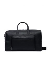 Tommy Hilfiger Torba weekendowa Th Central Duffle AM0AM14739 Czarny. Czarne torby sportowe męskie Tommy Hilfiger, bez wzorów, ze skóry. Za 849.99 zł.