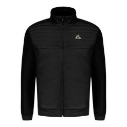 Bluza Le Coq Sportif N°1. Czarne bluzy męskie le coq sportif, m, bez wzorów, z materiału, bez kaptura. Za 520.40 zł.