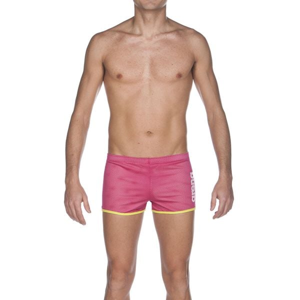 Spodenki Oporowe Arena Square Cut Drag Suit. Czerwone kąpielówki męskie Arena, m, bez wzorów, z materiału, na fitness i siłownię. Za 161.00 zł.
