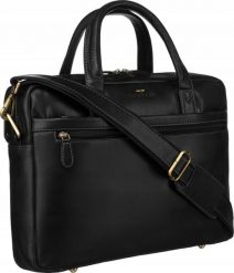 Torba Peterson Skórzana, męska torba na laptopa. Torby na laptopa męskie Peterson, bez wzorów. Za 874.68 zł.