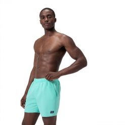 Spodenki szorty plażowe na basen męskie Speedo Prime Leisure. Zielone kąpielówki męskie Speedo, m, bez wzorów, do pływania. Za 134.99 zł.