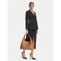 Torebka Elisabetta Franchi. Brązowe torebki do ręki damskie Elisabetta Franchi, bez wzorów, klasyczne, bez dodatków. Za 1,879.00 zł.