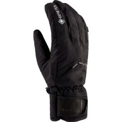 Rękawiczki multifunkcyjne dla dorosłych Viking Skeiron Gore-Tex. Czarne rękawiczki damskie Viking, na zimę, bez wzorów, z gore-texu, sportowe. Za 269.90 zł.