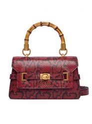 Guess Torebka Sibel HWKP95 06200 Czerwony. Czerwone torebki do ręki damskie Guess, z aplikacjami, ze skóry, bez dodatków. Za 619.99 zł.