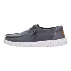 HeyDude Damskie Mokasyny Wendy Chambray Grid. Szare mokasyny damskie Hey dude, z materiału. Za 229.00 zł.