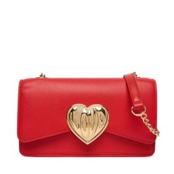 Torebka LOVE MOSCHINO. Czerwone torebki do ręki damskie Love Moschino, bez wzorów, klasyczne, bez dodatków. Za 1,099.00 zł.