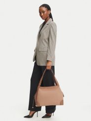 Armani Exchange Torebka XW002603 AF22666 U6186 Brązowy. Brązowe torebki do ręki damskie Armani Exchange, bez wzorów, z materiału, bez dodatków. Za 779.99 zł.