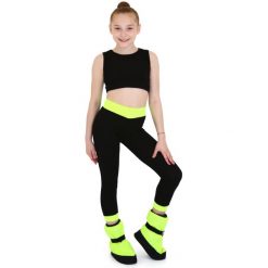 Buty rozgrzewkowe do gimnastyki artystycznej INDIGO. Żółte obuwie sportowe damskie INDIGO SPORTS, bez wzorów, z polaru, na fitness i siłownię. Za 130.00 zł.