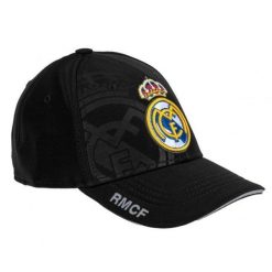 Męska Czapka Z Daszkiem 45th. Czarne czapki i kapelusze męskie Real Madrid, bez wzorów. Za 189.99 zł.