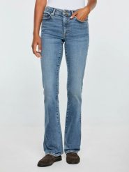 Jeansy damskie bootcut niebieskie anela 488. Niebieskie jeansy damskie Big Star, z podwyższonym stanem. Za 299.99 zł.