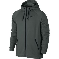 Nike M Nk Dry Hoodie Fz Hyper Flc L. Szare bluzy męskie Nike, l, bez wzorów, z dzianiny, bez kaptura. W wyprzedaży za 249.00 zł.