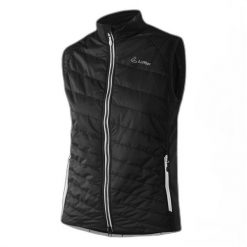 Damska kurtka wodoodporna bez rękawów Löffler PL60. Czarne kurtki damskie LOFFLER, l, bez wzorów, bez kaptura. W wyprzedaży za 532.00 zł.