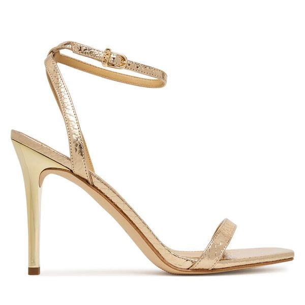 Sandały MICHAEL Michael Kors. Żółte sandały damskie MICHAEL Michael Kors, bez wzorów, bez obcasa, na szpilce, bez zapięcia. Za 699.99 zł.