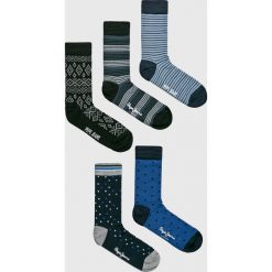 Pepe Jeans - Skarpety Simon (5-pack). Skarpety męskie marki Pepe Jeans. W wyprzedaży za 89.90 zł.