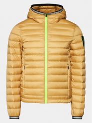 Rossignol Kurtka puchowa Verglas RLJMJ85 Beżowy Regular Fit. Brązowe kurtki męskie Rossignol, m, bez wzorów, z puchu, outdoorowe. Za 1,709.00 zł.