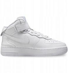 Nike Air Force 1 Mid EasyOn Gs FN1193-111 białe 39. Białe obuwie sportowe damskie Nike, bez wzorów, Nike Air Force. Za 425.28 zł.