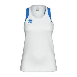 Damski tank top Errea Starter. Białe koszulki sportowe damskie ERREA, bez wzorów, sportowe, bez kołnierzyka. Za 237.00 zł.