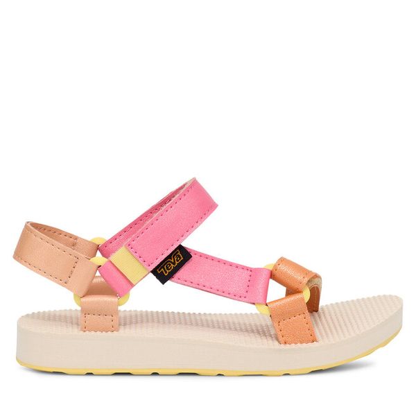 Sandały Teva. Czerwone sandały dziewczęce Teva, bez zapięcia. Za 259.99 zł.