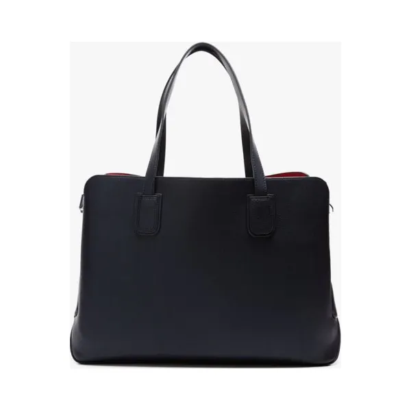 Tommy Hilfiger Torebka Charming Tommy Work Bag , granatowy, rozmiar ONE SIZE. Niebieskie torebki do ręki damskie Tommy Hilfiger, bez wzorów, z materiału, biznesowe, bez dodatków. Za 849.99 zł.