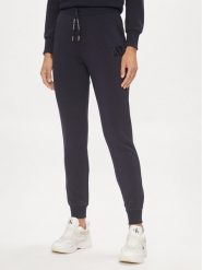 Armani Exchange Spodnie dresowe 3DYP79 YJEPZ 1593 Granatowy Regular Fit. Niebieskie spodnie dresowe damskie Armani Exchange, l, bez wzorów, z dresówki. Za 419.99 zł.