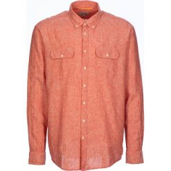 Koszula "Tom" - Regular fit - w kolorze pomarańczowym. Brązowe koszule męskie Camel Active, m, bez wzorów, z bawełny, bez kołnierzyka, bez ramiączek. W wyprzedaży za 87.95 zł.