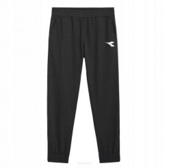 Spodnie tenisowe Diadora Pants. Czarne eleganckie spodnie męskie Diadora, s, bez wzorów, z elastanu, tenisowe. Za 179.00 zł.