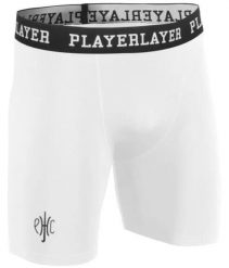 Męskie elastyczne spodenki Playerlayer w kolorze białym. Białe szorty męskie Givova, l, bez wzorów, z lycry. Za 120.99 zł.